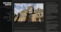 Desktop Screenshot of highroydshospital.com